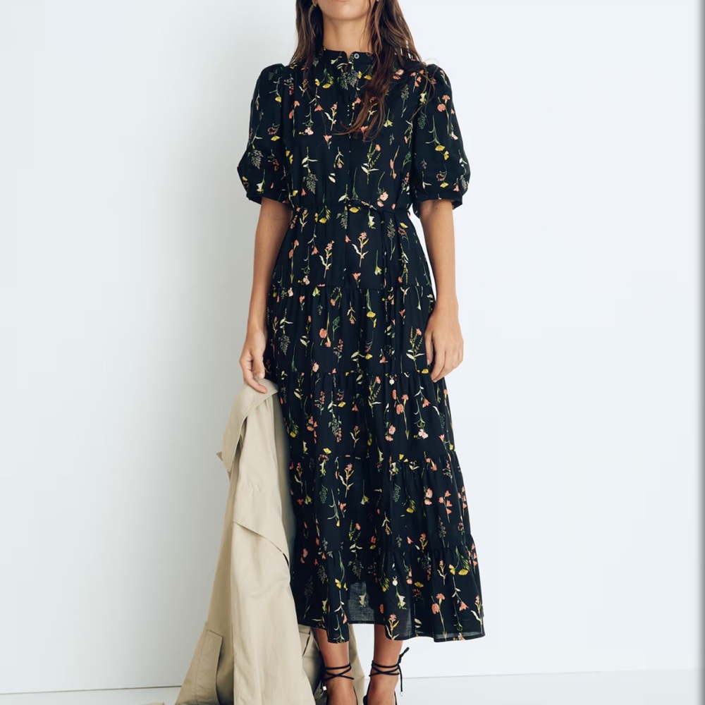 H&M Long Cotton Dress